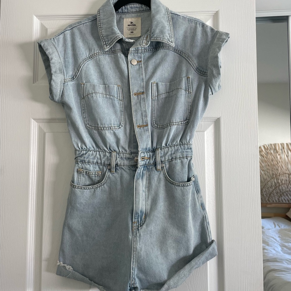 Ripcurl denim jumpsuit